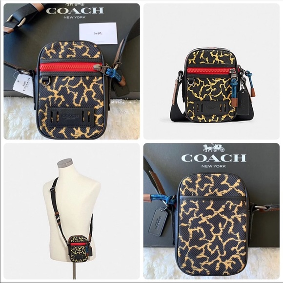 Coach Animal Print Terrain Crossbody Bag - Picture 9 of 12
